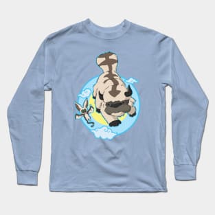 Appa and Momo Avatar the Last Airbender Long Sleeve T-Shirt